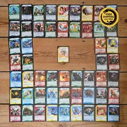 Set EN 21 - 54 Duel Masters Cards English collection dm7 Rare Sky - Image 1