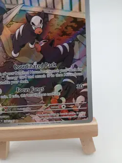 Houndour 204/197 - Obsidian Flames - Gold Star Rare Holo - NM Pokemon Card, 2023 - Image 4