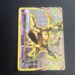 Pokemon TCG Evolutions Holo Rare Card Nidoking Break 46/108 MP - Image 1
