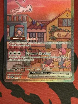 Mew ex SVP 053 Pokemon TCG Scarlet Violet 151 Black Star Promo Full Art #53 - Image 3