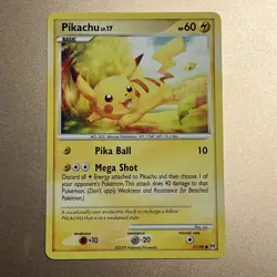 Pikachu 71/99 Pokemon Card Platinum Arceus Single Common 2009 - Image 1