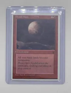 Magic: The Gathering Blood Moon Enchantment Deckmasters Red English 2R - Image 1