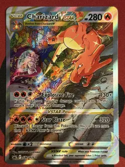 Charizard Vstar SWSH262 - Black Star Promo - Pokemon - NM - Image 3