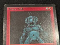 Uthden Troll - Beta - Uncommon - LP - MTG - Magic the Gathering - Red - Creature - Image 3