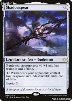 Shadowspear EN [THB - 236] - NM TCG MTG - Image 1