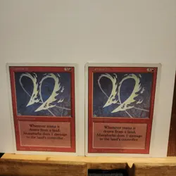Magic the Gathering ~ MTG ~ 1x Manabarbs ~ MP ~ REVISED - Image 3