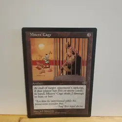 Magic the Gathering MTG Mirage MISERS' CAGE - Image 1