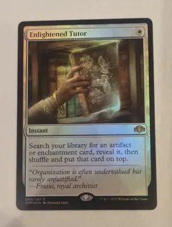 MTG - Enlightened Tutor - Foil - Dominaria Remastered - Image 1