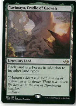 Yavimaya, Cradle of Growth | | Modern Horizons 2 | 261 | NM | MTG - Image 1