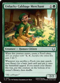 Unlucky Cabbage Merchant [Avatar: The Last Airbender] Foil Near Mint - Image 1