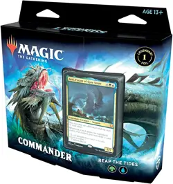 Magic The Gathering Commander Legends Commander Deck Reap The Tides Sealed new - Image 1