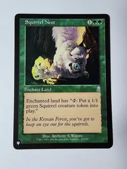 Squirrel Nest The List Reprints Regular - Image 1