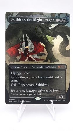 Skithiryx, the Blight Dragon (Rainbow Foil) Secret Lair Drop Foil - Image 1