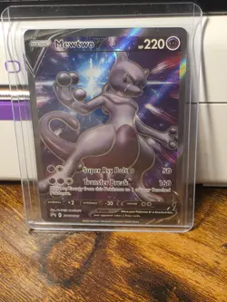 1x Nm The Pokemon Company Mewtwo V SWSH229 Sword & Shield Promo Full Art Holo - Image 1