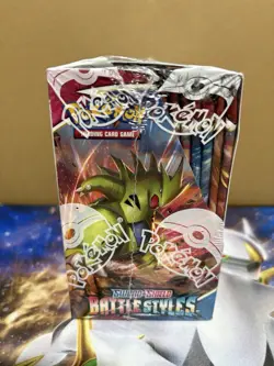 Battle Styles Booster Box Fresh From Case Sword & Shield Pokemon Card Game #1 - Image 5