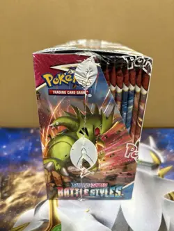 Battle Styles Booster Box Fresh From Case Sword & Shield Pokemon Card Game #2 - Image 5