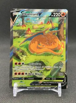 Charizard V SWSH260 Black Star Promo Sword & Shield Holo Pokemon - Image 1