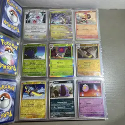 Lot Of 1138 Random Pokemon Trading Card Cards TCG Collection, w/ Binders - Read - Image 2