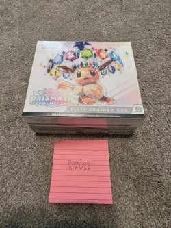 Prismatic Evolutions Elite Trainer Box Sealed ETB Pokemon - Image 1