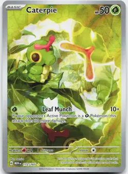 Caterpie 172/165 Illustration Rare 151 Pokemon Near Mint - Image 1