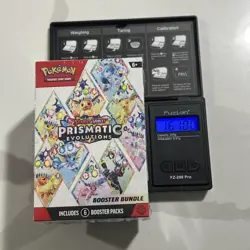 Pokemon: Prismatic Evolutions Booster Bundle 161G HEAVY! Factory Sealed ✅SEE VID - Image 1