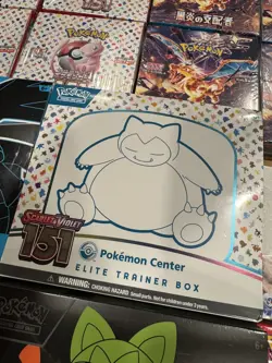 151 Pokemon Center ETB Elite Trainer Box Scarlet & Violet Pokemon TCG SEALED/NEW - Image 1
