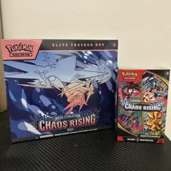 Pokemon Chaos Rising Elite Trainer Box ETB + Booster Bundle ✅BRAND NEW SEALED✅ - Image 1