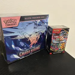 Pokemon Chaos Rising Elite Trainer Box ETB + Booster Bundle ✅BRAND NEW SEALED✅ - Image 2