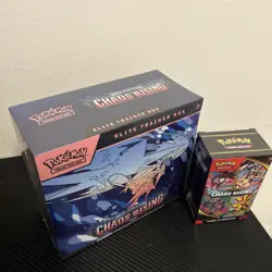 Pokemon Chaos Rising Elite Trainer Box ETB + Booster Bundle ✅BRAND NEW SEALED✅ - Image 3