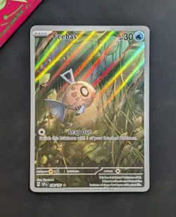 Pokemon Feebas Illustration Rare 198/191 Scarlet & Violet Surging Sparks - NM - Image 1