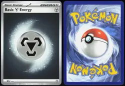 Basic Metal Energy - 008 8 Reverse Holo Mega Evolution Energies Common Near Mint - Image 1
