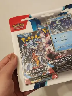 Pokemon TCG: Scarlet & Violet—Paradox Rift Triple Pack - Arctibax 3 Booster Pack - Image 3