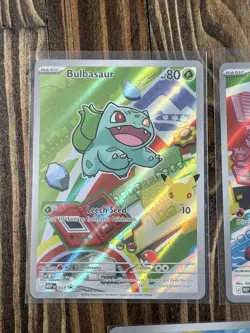 Pokemon TCG First Partner Illustration Collection Series 1 Kanto GEN 1 Starters - Image 3