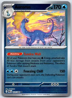 Aurorus 024/088 Rare Perfect Order Pokemon Reverse Holo Near Mint - Image 1
