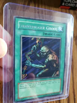 Yugioh TCG Gravedigger Ghoul LOB-065 Legend Of Blue Eyes Rare Unlimited NM-MT - Image 2