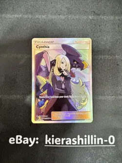 Pokemon Cynthia SV82/SV94 – Hidden Fates Shiny Vault – Mint/Near Mint – Raw - Image 1