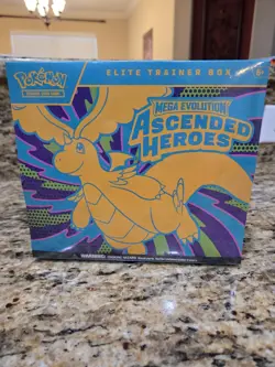 Pokemon Mega Evolution Ascended Heroes ETB Elite Trainer Box - Image 1