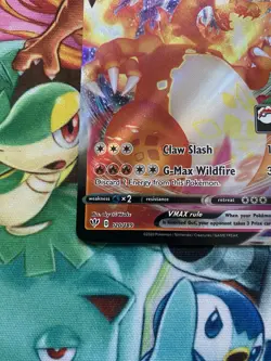 Charizard VMax 020/189 Play! Pokemon Prize Pack series 1 - NM Play stamped - Image 3