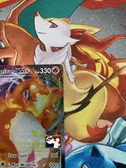 Charizard VMax 020/189 Play! Pokemon Prize Pack series 1 - NM Play stamped - Image 5