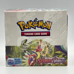 Pokemon Scarlet & Violet Booster Display Box Factory Sealed 36 Packs - Image 1