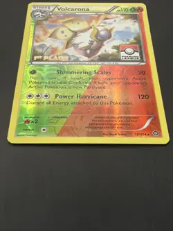 POKEMON TCG Volcarona 15/114 XY Steam Siege Rare Stage 1 English 1ST PLACE - Image 3
