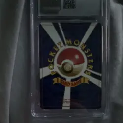 Pokemon TCG 1997 Mystery of the Fossils Dragonite 149 Holo Japanese CGC 8 - Image 3