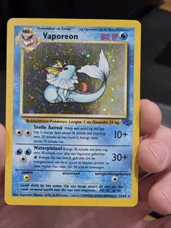 Pokemon TCG Vaporeon 28/64 Jungle Dutch Rare Regular 80 HP Unlimited - Image 1