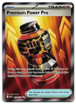 Premium Power Pro 174/132 - 🌊 Mega Evolution Ultra Rare Pokemon TCG 🖤 - M/LP - Image 1
