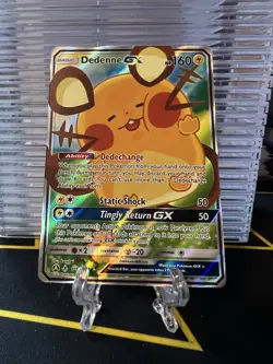 DEDENNE GX 195A/214 HOLO PROMO ALTERNATE ART PROMOS POKEMON NEAR MINT - Image 1