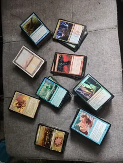 MTG Vintage Magic the Gathering 400+ Card Lot Nm-LP Common/ Uncommon/Rare. - Image 1