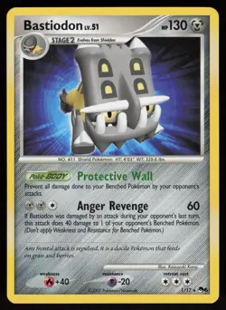 Bastiodon 1/17 POP Series 6 Rare POKEMON - Image 1