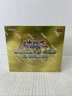 YuGiOh Maximum Gold El Dorado Inner Box (Four Packs) F2 - Image 1