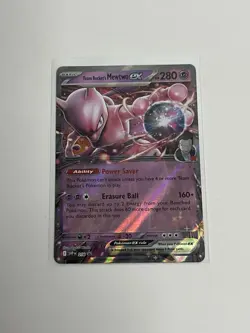 Pokemon Team Rockets Mewtwo Ex Promo Card 216￼ - Image 3