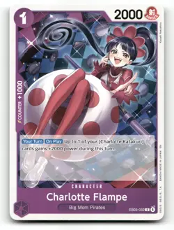 Charlotte Flampe EB03-032 - One Piece Heroines Edition - One Piece Card NM/M - Image 1